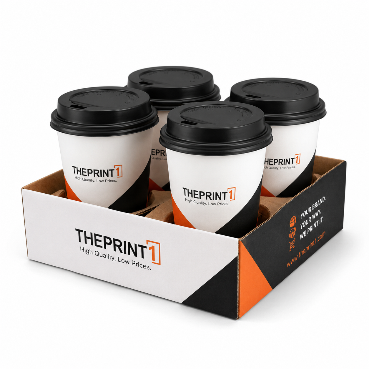 حامل أكواب مقهى مخصص بمرجع حامل أكواب من theprint1