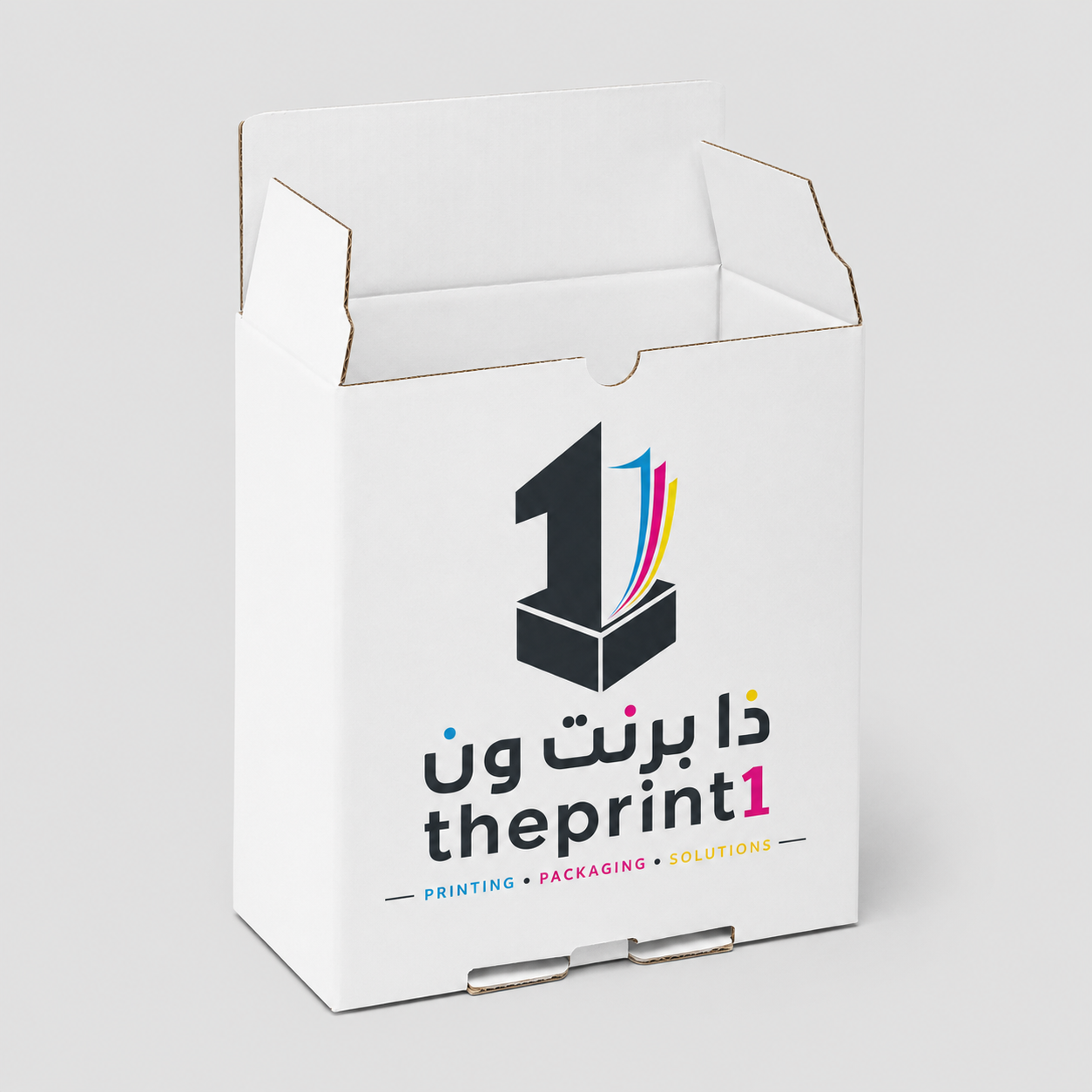 كرتون قياسي بقاعدة قفل سريع