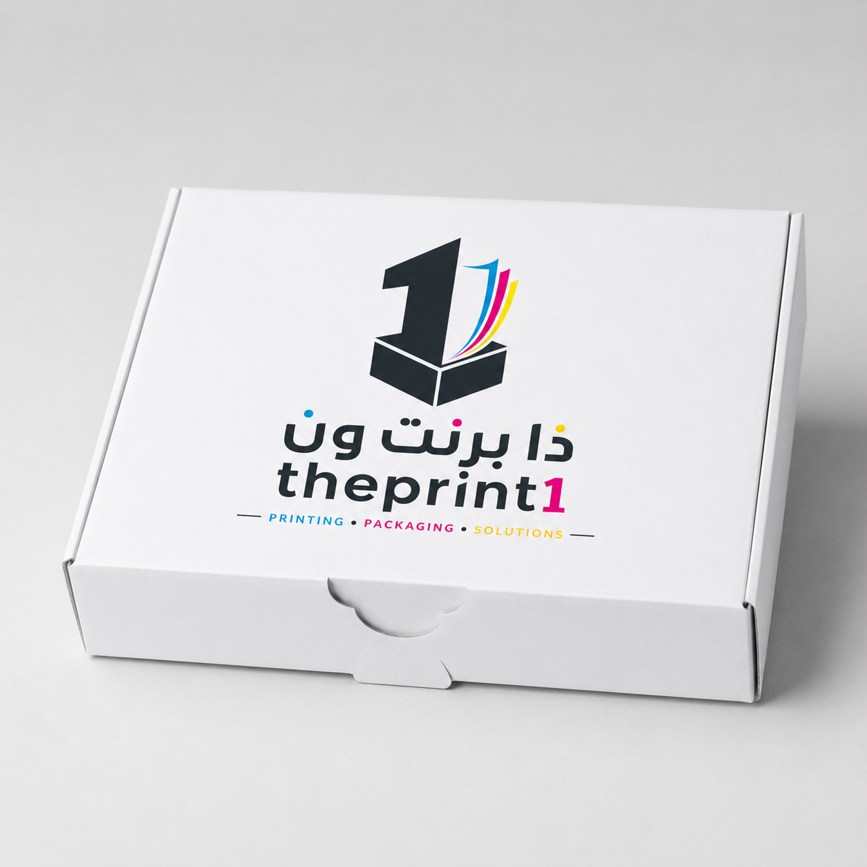 علبة ملفوفة ذاتية القفل قطعة واحدة