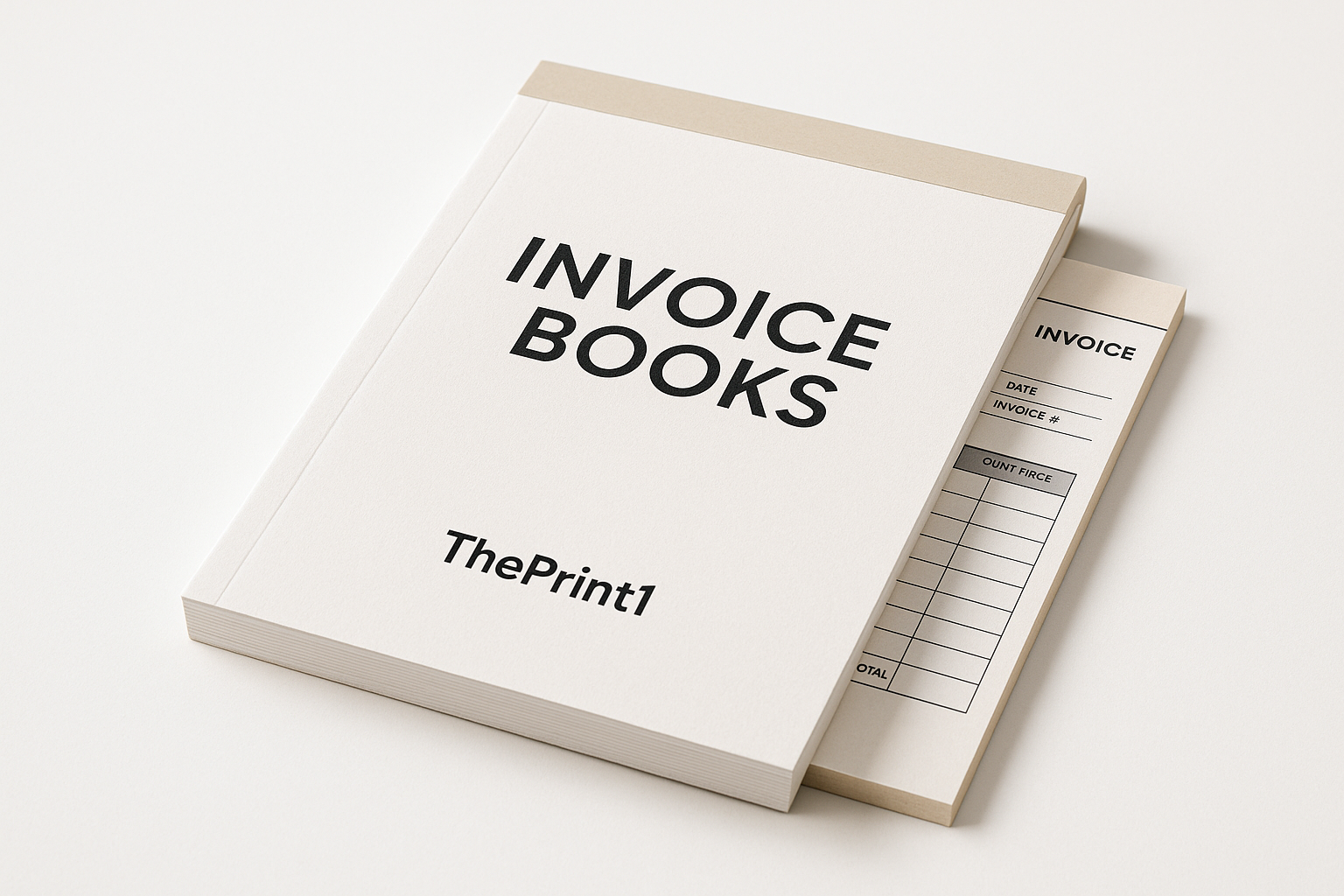 دفاتر فواتير مطبوعة بمرجع دفتر فواتير من theprint1