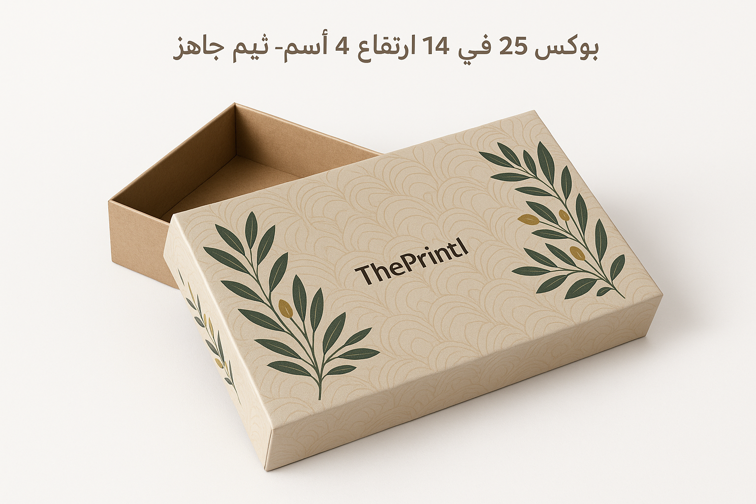بوكس 14 في 25 ارتفاع 4سم - ثيم جاهز