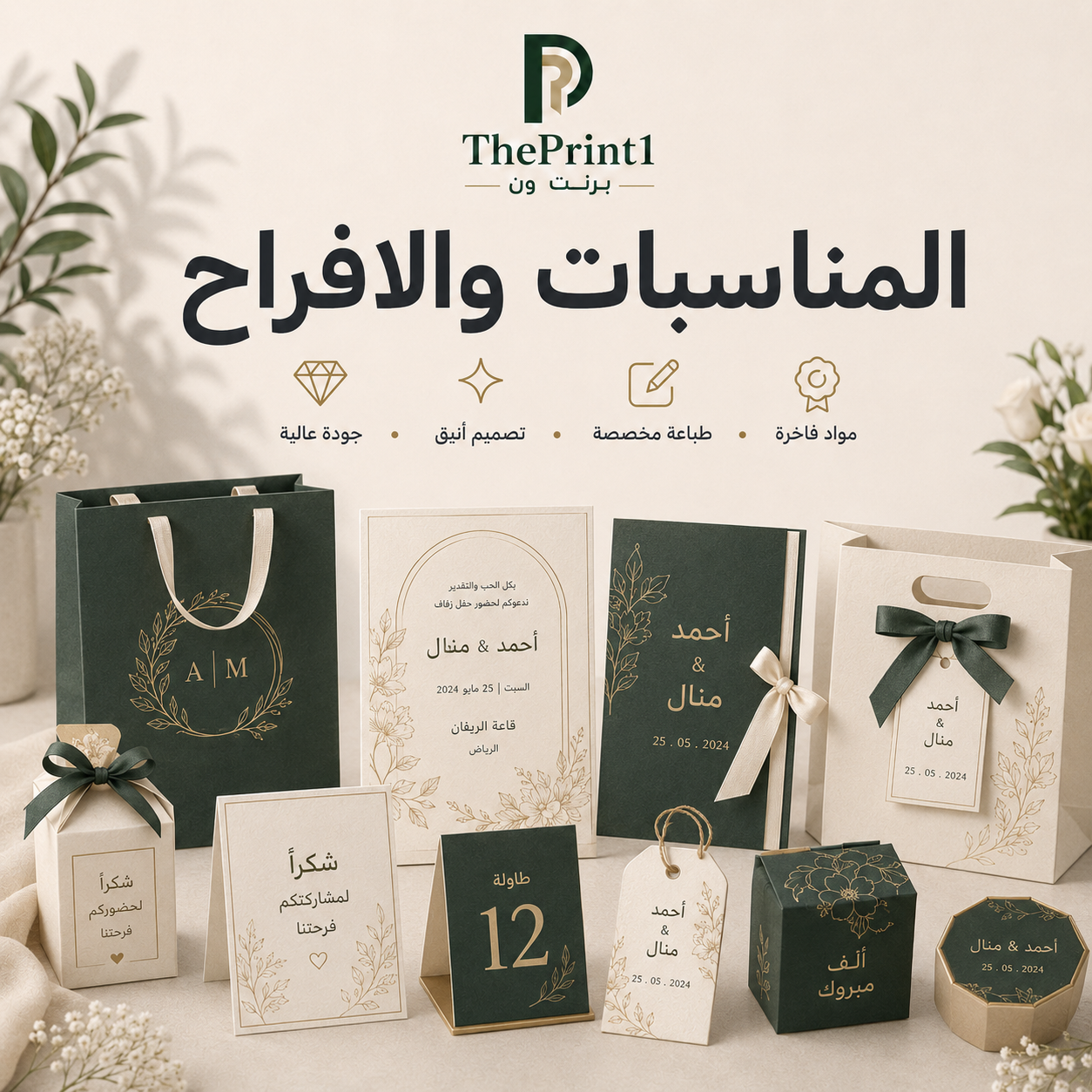 المناسبات والافراح