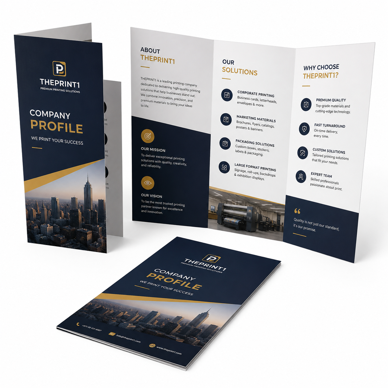 مطويات تعريف شركة