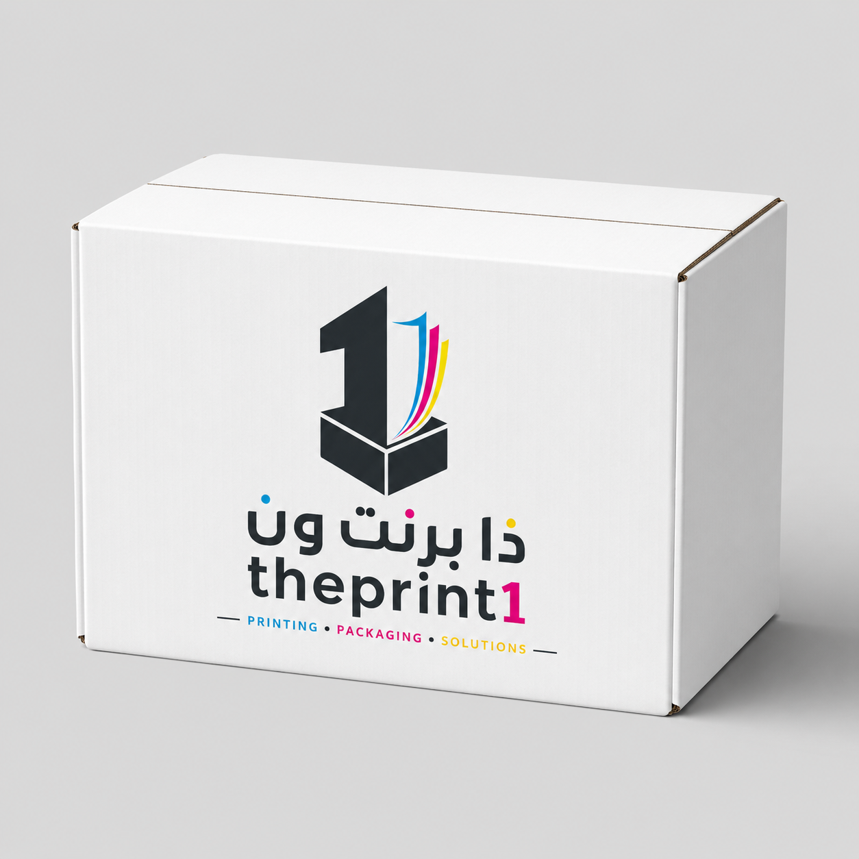 كرتون شحن بتداخل كامل للأغطية