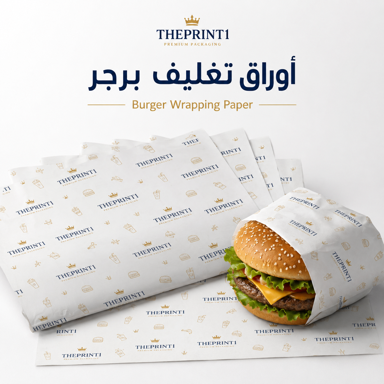 أوراق تغليف برجر