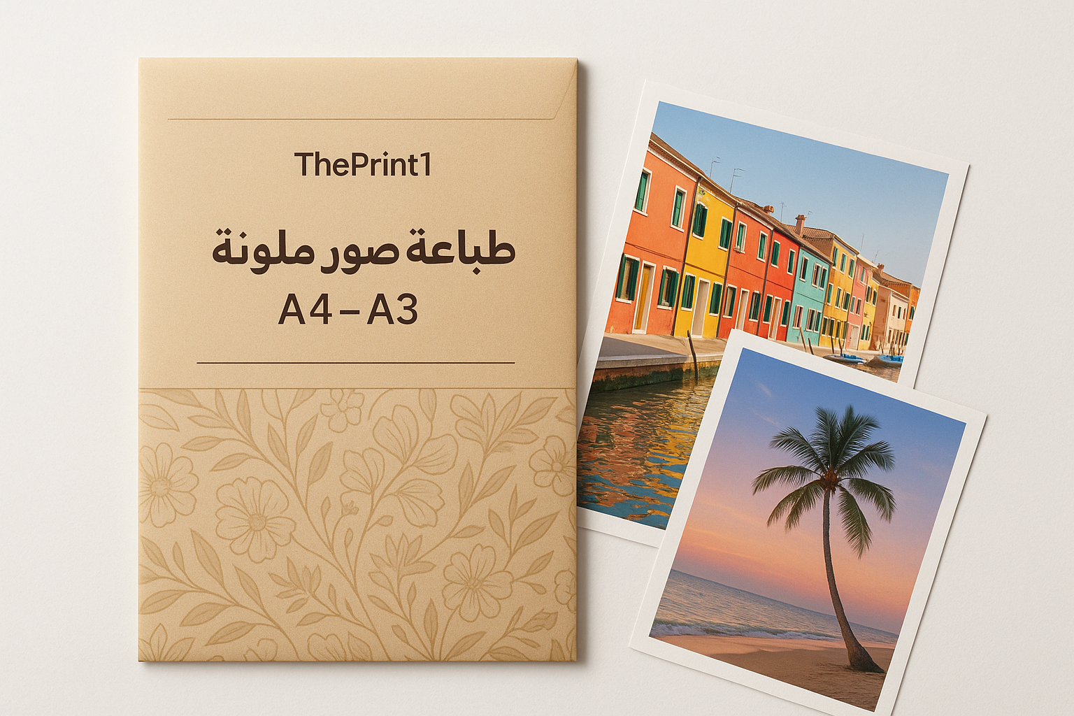 طباعة صور ملونة - مقاسات A4-A3